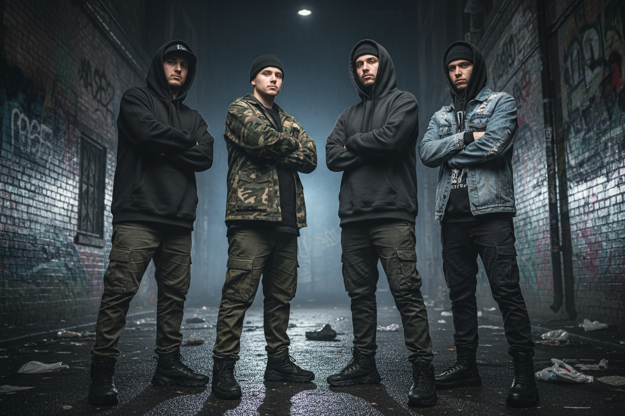 Hardcore streetwear crew